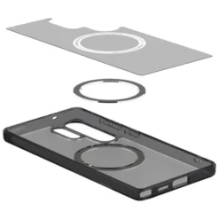 Spigen Samsung|Galaxy S25 Ultra-ETUI ULTRA HYBRID MAG MAGSAFE SAMSUNG GALAXY S25 ULTRA FROST BLACK