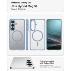 Spigen Samsung|Galaxy S26-ETUI ULTRA HYBRID MAG SAMSUNG GALAXY S26 MAGSAFE LIGHT BLUE