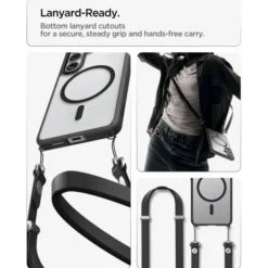 Spigen Samsung|Galaxy S26-ETUI ULTRA HYBRID MAG SAMSUNG GALAXY S26 MAGSAFE MATTE BLACK