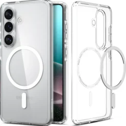 Spigen Samsung|Galaxy S26 Plus-ETUI ULTRA HYBRID MAG SAMSUNG GALAXY S26+ PLUS MAGSAFE CLEAR/WHITE