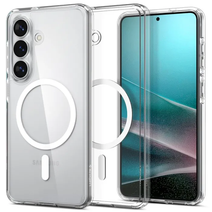 Spigen Samsung|Galaxy S26 Plus-ETUI ULTRA HYBRID MAG SAMSUNG GALAXY S26+ PLUS MAGSAFE CLEAR/WHITE