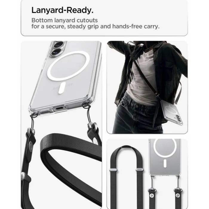Spigen Samsung|Galaxy S26 Plus-ETUI ULTRA HYBRID MAG SAMSUNG GALAXY S26+ PLUS MAGSAFE CLEAR/WHITE