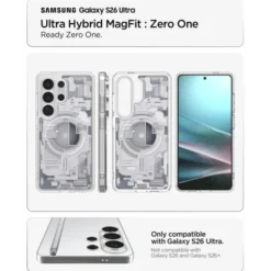 Spigen Samsung|Galaxy S26 Ultra-ETUI ULTRA HYBRID MAG SAMSUNG GALAXY S26 ULTRA MAGSAFE ZERO ONE WHITE