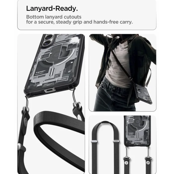 Spigen Samsung|Galaxy S26-ETUI ULTRA HYBRID MAG SAMSUNG GALAXY S26 MAGSAFE ZERO ONE BLACK