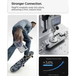 Spigen Samsung|Galaxy S26 Plus-ETUI ULTRA HYBRID MAG ZERO ONE SAMSUNG GALAXY S26+ PLUS MAGSAFE WHITE