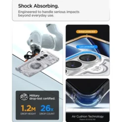 Spigen Samsung|Galaxy S26-ETUI ULTRA HYBRID MAG ZERO ONE SAMSUNG GALAXY S26 MAGSAFEWHITE