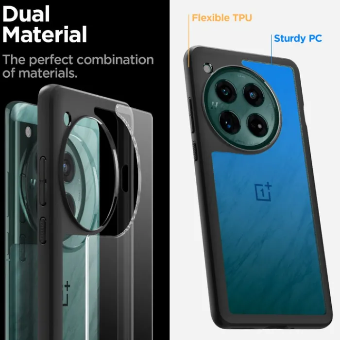 Spigen 12|Oneplus-Etui Ultra Hybrid Oneplus 12 Matte Black