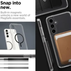 Spigen Samsung|Galaxy S23 Fe-Etui Ultra Hybrid Onetap Ring Magsafe Galaxy S23 FE Black Case