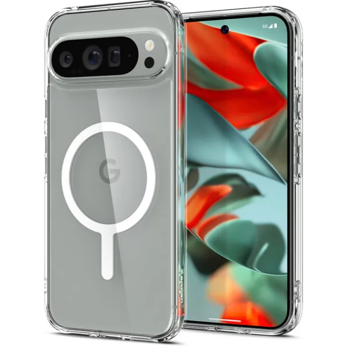 Spigen Google|Pixel 9 Pro Xl-Etui ULTRA HYBRID ONETAP RING MAGSAFE GOOGLE PIXEL 9 PRO XL WHITE
