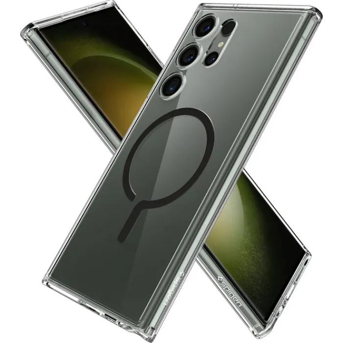 Spigen Samsung|Galaxy S23 Ultra-Etui Ultra Hybrid Onetap Ring Magsafe Galaxy S23 Ultra Black Case