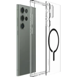 Spigen Samsung|Galaxy S23 Ultra-Etui Ultra Hybrid Onetap Ring Magsafe Galaxy S23 Ultra Black Case