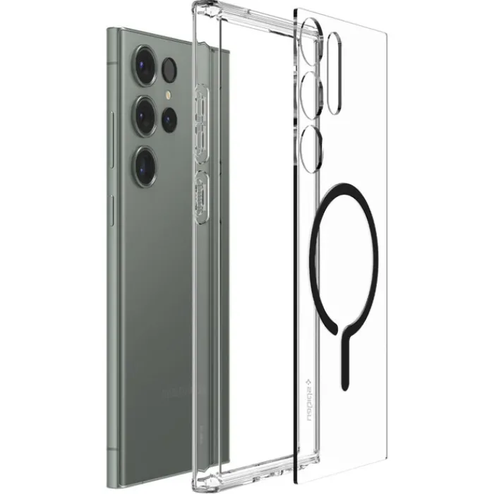 Spigen Samsung|Galaxy S23 Ultra-Etui Ultra Hybrid Onetap Ring Magsafe Galaxy S23 Ultra Black Case