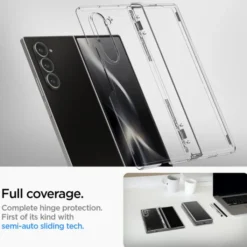 Spigen Samsung|Galaxy Z Fold 6-ETUI ULTRA HYBRID PRO GALAXY Z FOLD 6 CRYSTAL CLEAR