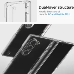 Spigen Samsung|Galaxy Z Fold 6-ETUI ULTRA HYBRID PRO GALAXY Z FOLD 6 CRYSTAL CLEAR
