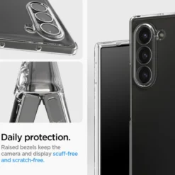 Spigen Samsung|Galaxy Z Fold 6-ETUI ULTRA HYBRID PRO GALAXY Z FOLD 6 CRYSTAL CLEAR