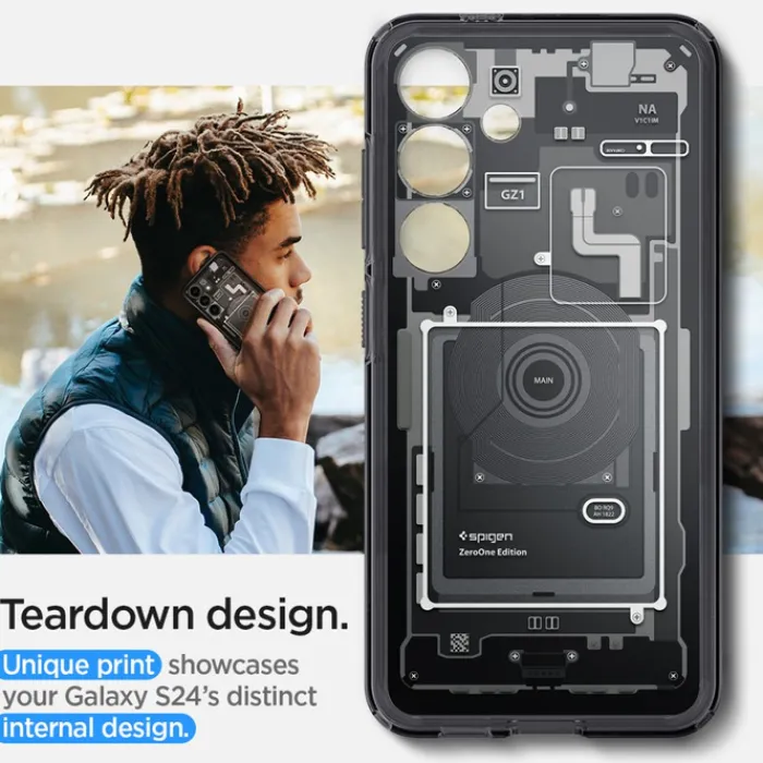 Spigen Samsung|Galaxy S24-Etui Ultra Hybrid Samsung Galaxy S24 Zero One Case