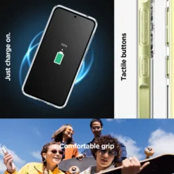 Spigen Samsung|Galaxy A55-Etui Ultra Hybrid Samsung Galaxy A55 5g Crystal Clear Case