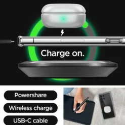 Spigen Samsung|Galaxy S23 Ultra-Etui Ultra Hybrid Samsung S23 Ultra Crystal Clear Przezroczysty Case