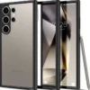 Spigen Samsung|Galaxy S24 Ultra-Etui Ultra Hybrid Samsung Galaxy S24 Ultra Matte Black Case