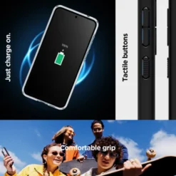 Spigen Samsung|Galaxy A55-Etui Ultra Hybrid Samsung Galaxy A55 5g Matte Black Case