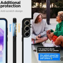 Spigen Samsung|Galaxy A55-Etui Ultra Hybrid Samsung Galaxy A55 5g Matte Black Case