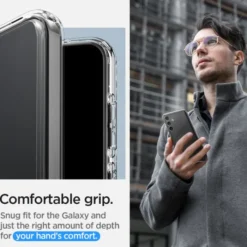 Spigen Samsung|Galaxy S24 Plus-Etui Ultra Hybrid Samsung Galaxy S24+ Plus Crystal Clear Case