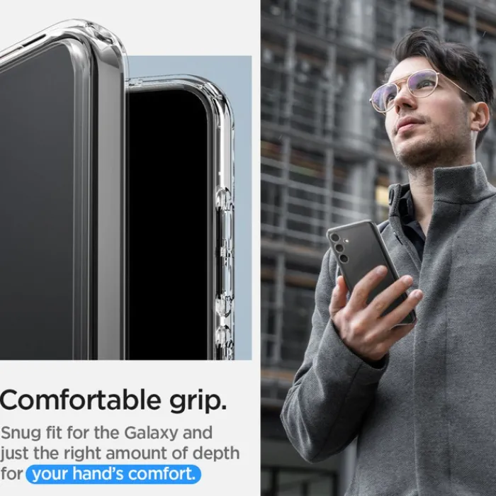 Spigen Samsung|Galaxy S24 Plus-Etui Ultra Hybrid Samsung Galaxy S24+ Plus Crystal Clear Case