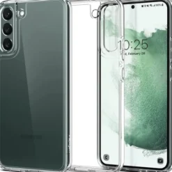 Spigen Samsung|Galaxy S22-ETUI Ultra Hybrid Samsung Galaxy S22 Crystal Przezroczyste Clear Case