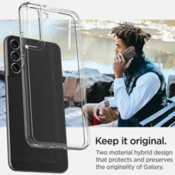 Spigen Samsung|Galaxy S22-ETUI Ultra Hybrid Samsung Galaxy S22 Crystal Przezroczyste Clear Case