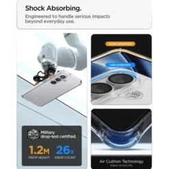 Spigen Samsung|Galaxy S26 Plus-ETUI ULTRA HYBRID SAMSUNG GALAXY S26+ PLUS ULTRA HYBRID CRYSTAL CLEAR