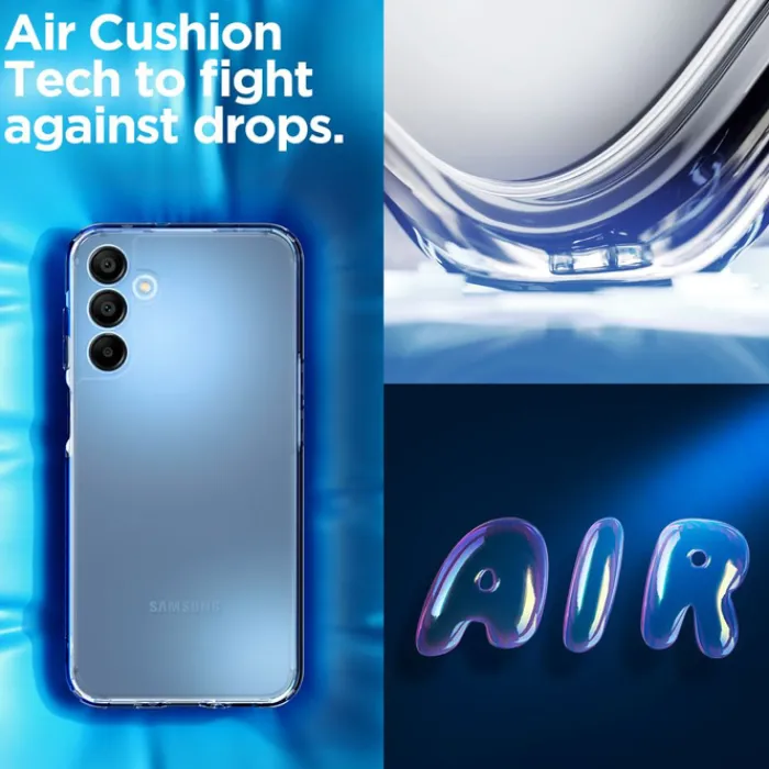 Spigen Samsung|Galaxy A15-Etui Ultra Hybrid Samsung Galaxy A15 4g / 5g Crystal Clear Case