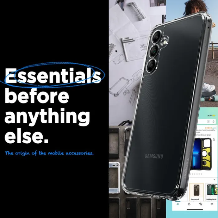 Spigen Samsung|Galaxy A15-Etui Ultra Hybrid Samsung Galaxy A15 4g / 5g Crystal Clear Case