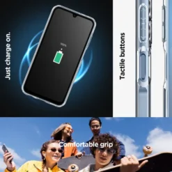 Spigen Samsung|Galaxy A15-Etui Ultra Hybrid Samsung Galaxy A15 4g / 5g Crystal Clear Case