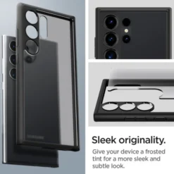 Spigen Samsung|Galaxy S24 Ultra-Etui Ultra Hybrid Samsung Galaxy S24 Ultra Frost Black Case