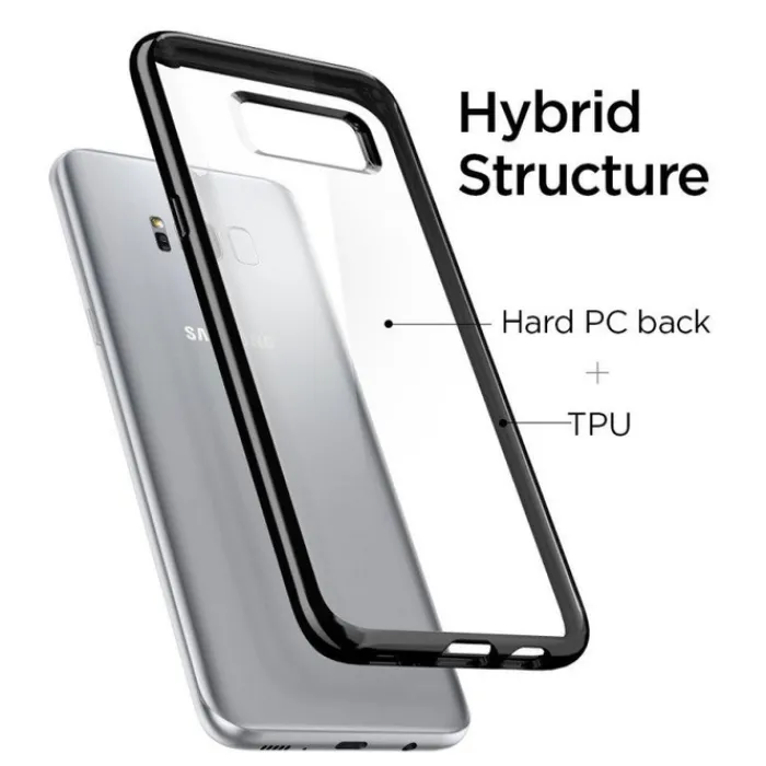 Spigen Samsung|Galaxy S8 Plus-Etui Ultra Hybrid Samsung Galaxy S8 Plus JET Black