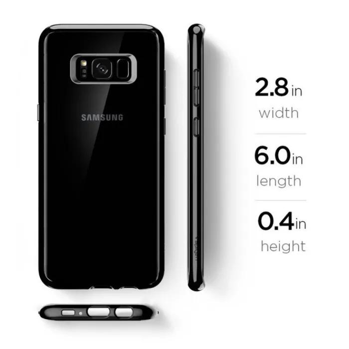 Spigen Samsung|Galaxy S8 Plus-Etui Ultra Hybrid Samsung Galaxy S8 Plus JET Black