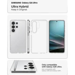 Spigen Samsung|Galaxy S26 Ultra-ETUI ULTRA HYBRID SAMSUNG GALAXY S26 ULTRA CRYSTAL CLEAR