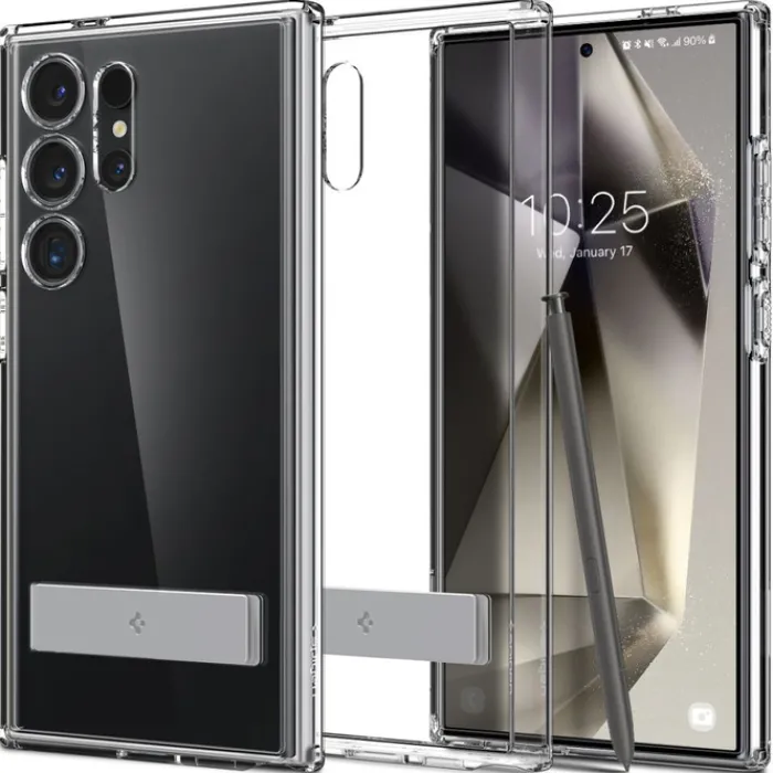 Spigen Samsung|Galaxy S24 Ultra-Etui Ultra Hybrid ”s” Samsung Galaxy S24 Ultra Crystal Clear Case