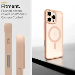 Spigen Apple|Magsafe-Etui ULTRA HYBRID ”T” MAG MAGSAFE IPHONE 16 PRO FROST ROSE TITANIUM