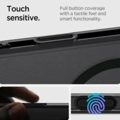 Spigen Apple|Magsafe-ETUI ULTRA HYBRID ”T” MAG MAGSAFE IPHONE 16 PRO FROST BLACK