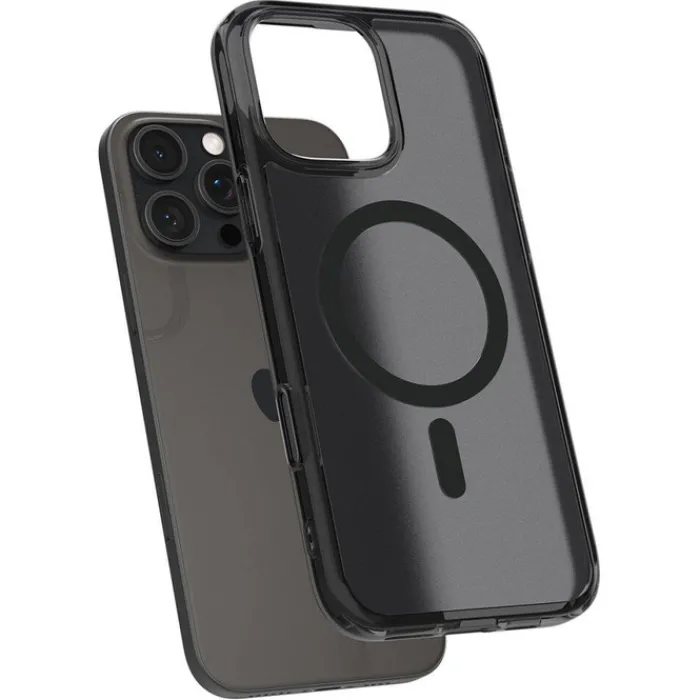 Spigen Apple|Magsafe-ETUI ULTRA HYBRID ”T” MAG MAGSAFE IPHONE 16 PRO FROST BLACK