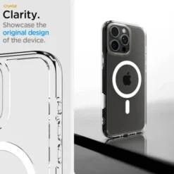 Spigen Iphone 16 Pro Max|Iphone 16 Pro Max-Etui Ultra Hybrid ”t” Mag Magsafe Iphone 16 Pro Max White
