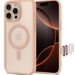 Spigen Iphone 16 Pro Max|Iphone 16 Pro Max-Etui ULTRA HYBRID ”T” MAG MAGSAFE IPHONE 16 PRO MAX FROST ROSE TITANIUM
