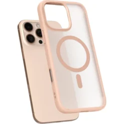Spigen Iphone 16 Pro Max|Iphone 16 Pro Max-Etui ULTRA HYBRID ”T” MAG MAGSAFE IPHONE 16 PRO MAX FROST ROSE TITANIUM
