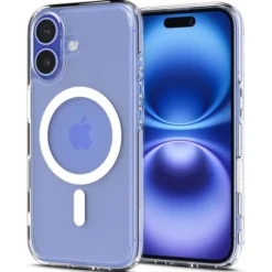 Spigen Apple|Iphone 16-Etui ULTRA HYBRID ”T” MAG MAGSAFE IPHONE 16 WHITE