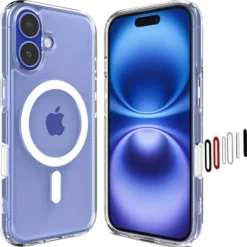 Spigen Apple|Iphone 16-Etui ULTRA HYBRID ”T” MAG MAGSAFE IPHONE 16 WHITE