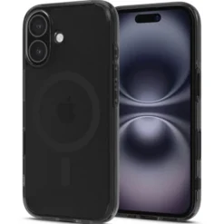 Spigen Apple|Iphone 16-Etui ULTRA HYBRID ”T” MAG MAGSAFE IPHONE 16 FROST BLACK