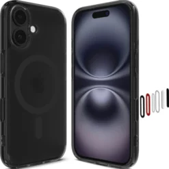 Spigen Apple|Iphone 16-Etui ULTRA HYBRID ”T” MAG MAGSAFE IPHONE 16 FROST BLACK