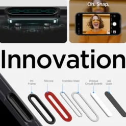 Spigen Apple|Iphone 16-Etui ULTRA HYBRID ”T” MAG MAGSAFE IPHONE 16 FROST BLACK