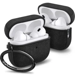 Spigen Airpods Pro|Etui Airpods-Etui Urban Fit Apple Airpods Pro 1 / 2 Black Case